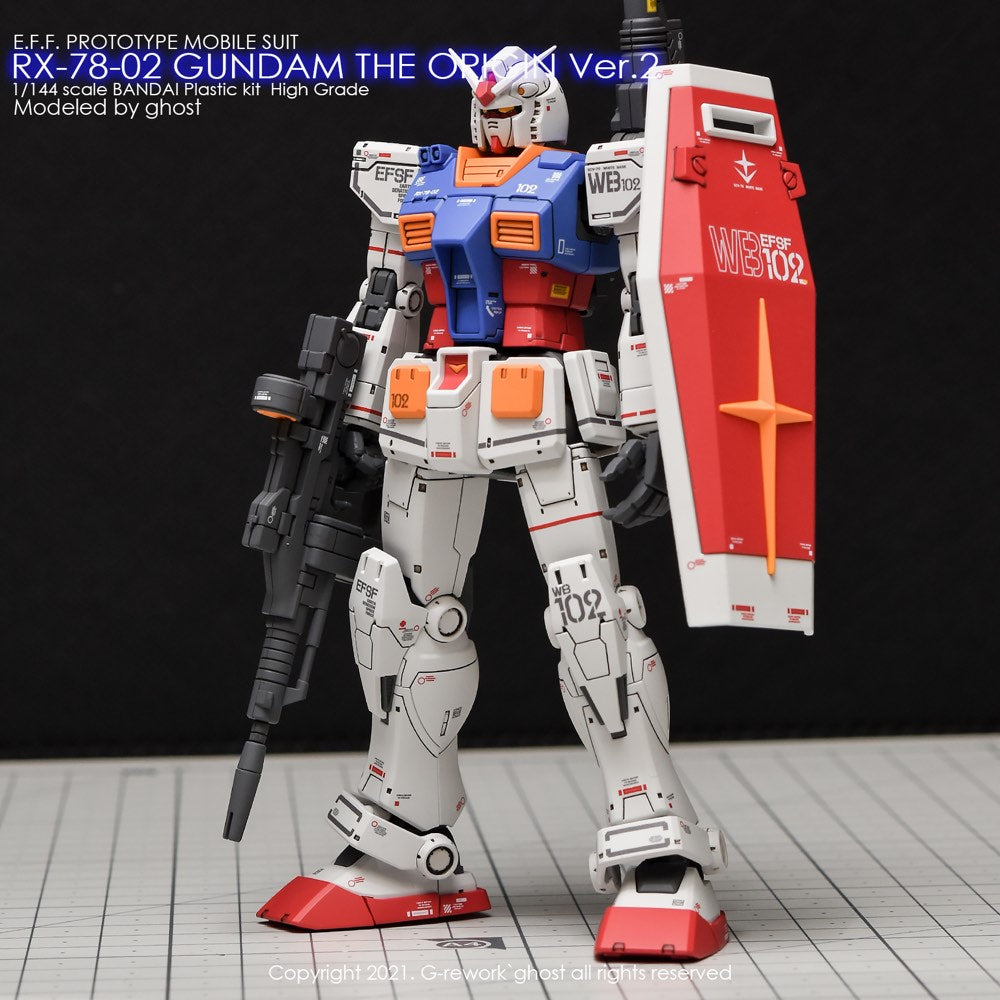 G-REWORK Decal HG Gundam The Origin (Ver 2.0) – GUNDAM PLANET