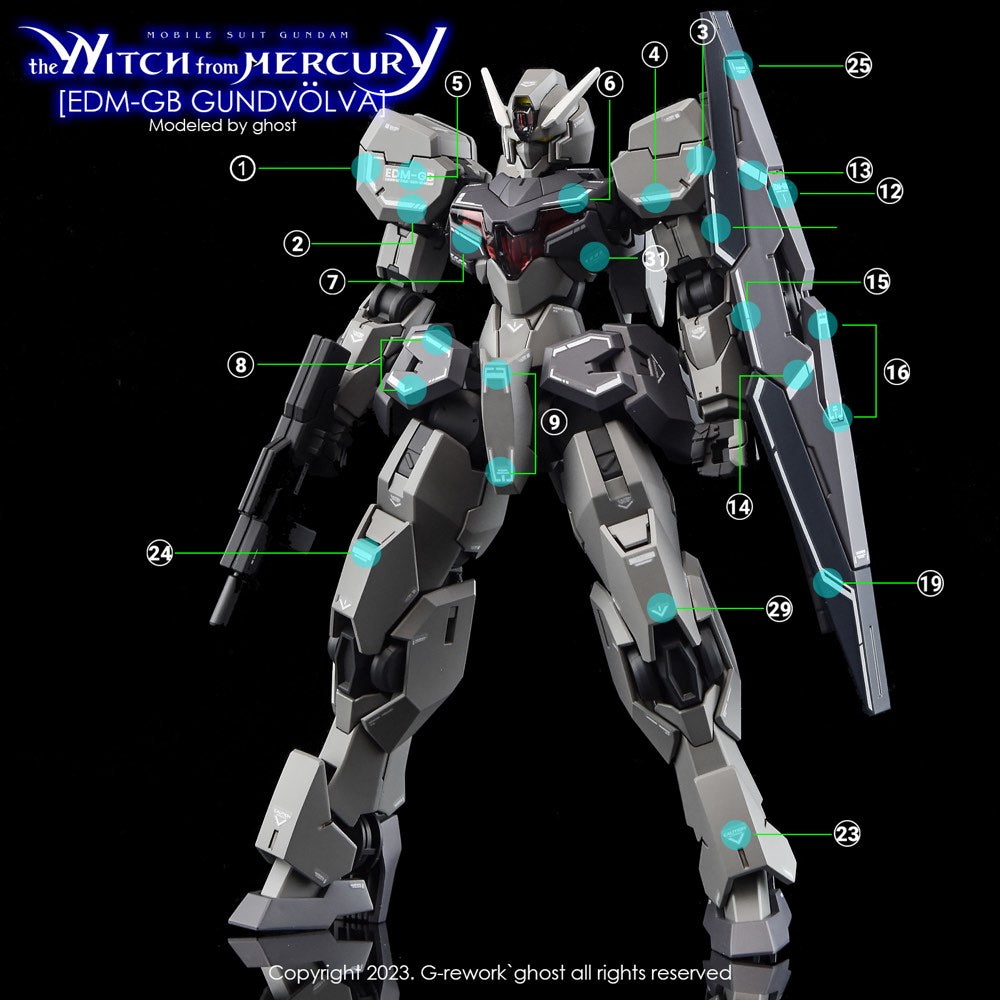 G-REWORK Decal HG Gundvolva Water Decal – Gundam Planet