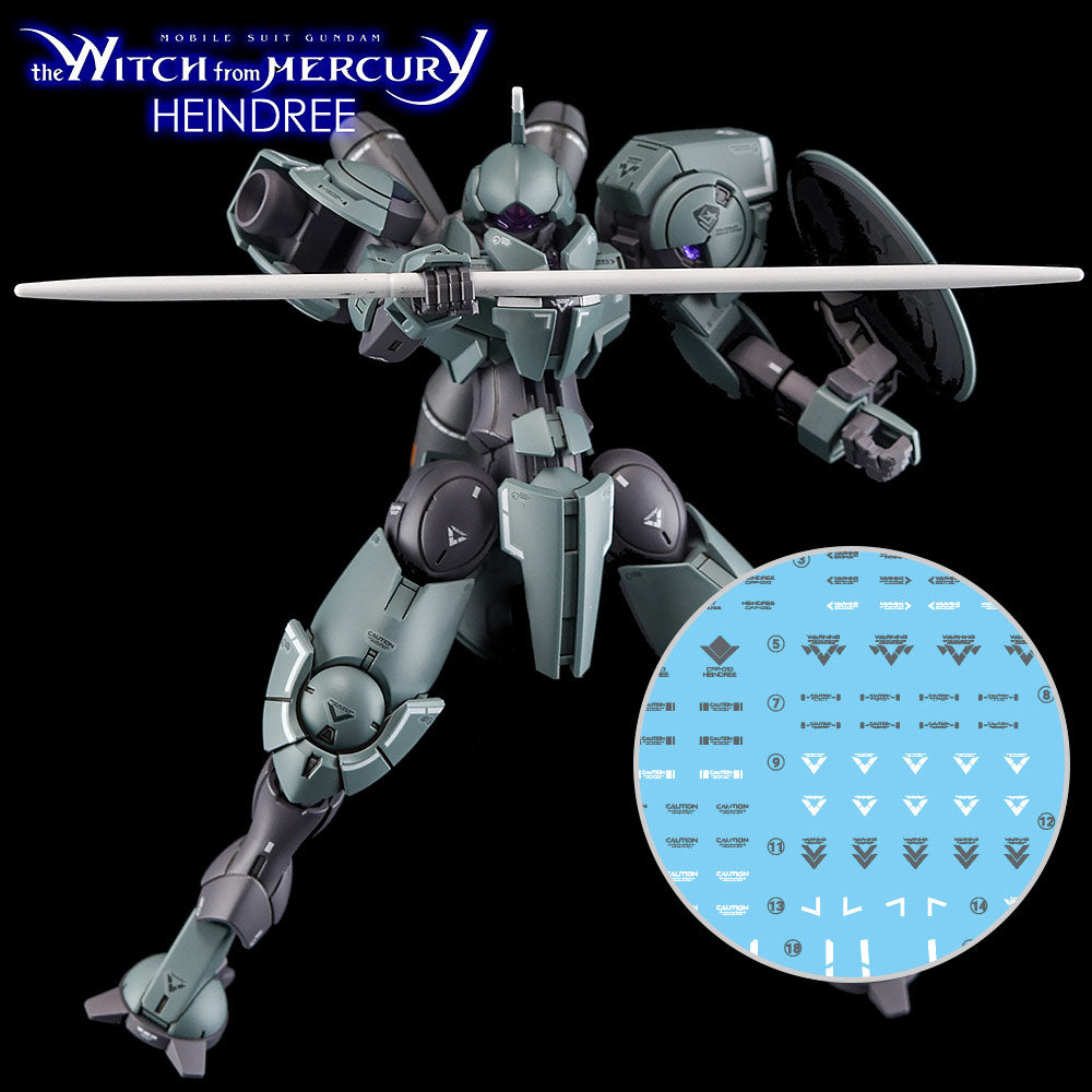 G-REWORK Decal H-WM16 HG Heindree – GUNDAM PLANET