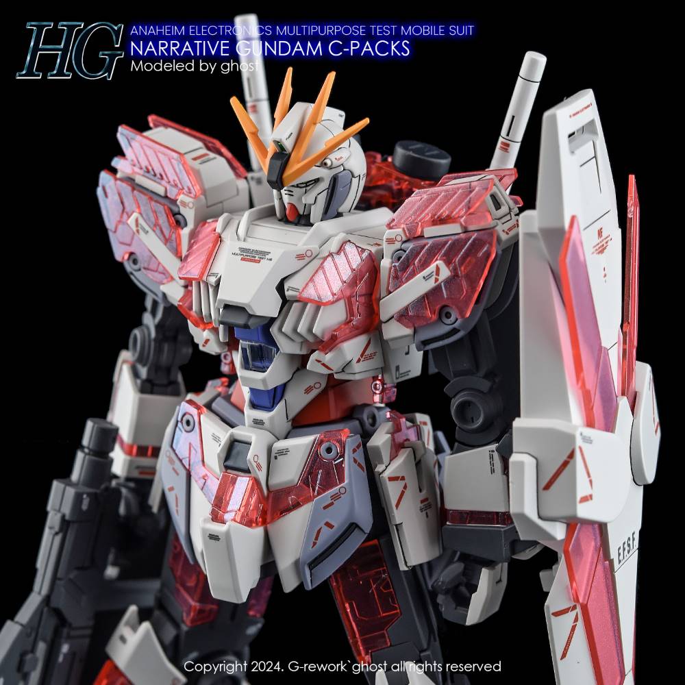 G-REWORK Decal HGUC Narrative Gundam C-Packs – Gundam Planet