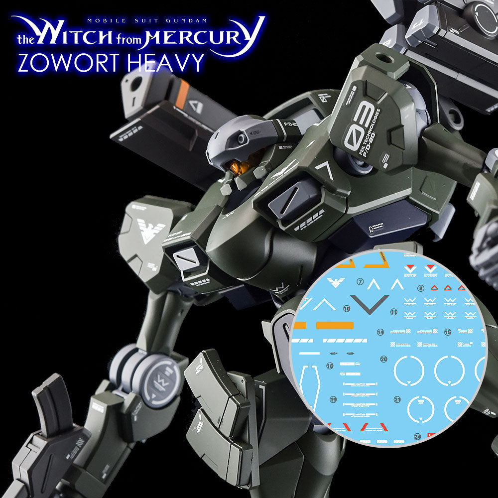 G-REWORK Decal HG Zowort Heavy – GUNDAM PLANET