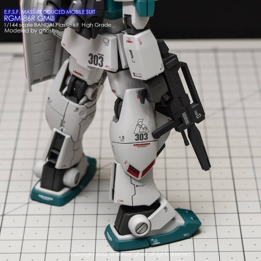 G-REWORK Decal HGUC GMIII Water Decal – Gundam Planet