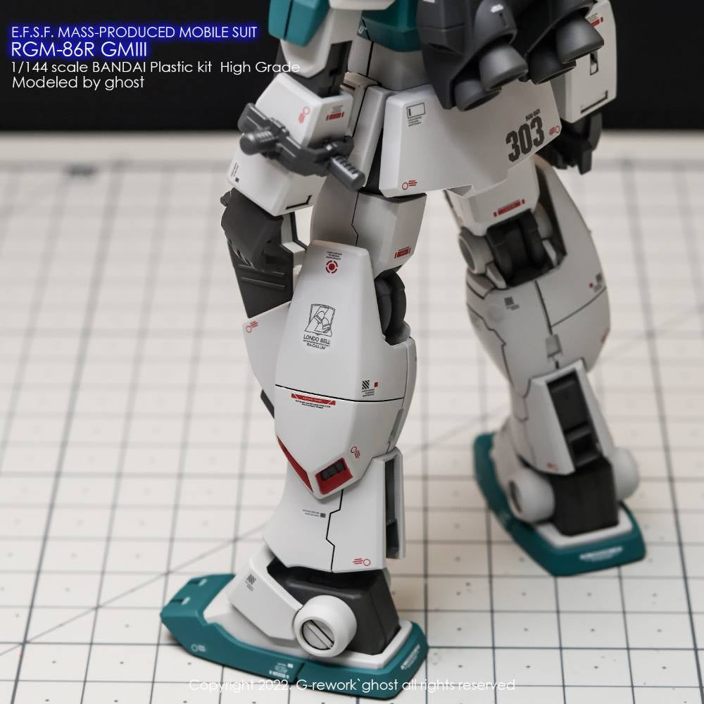 G-REWORK Decal HGUC GMIII Water Decal – Gundam Planet