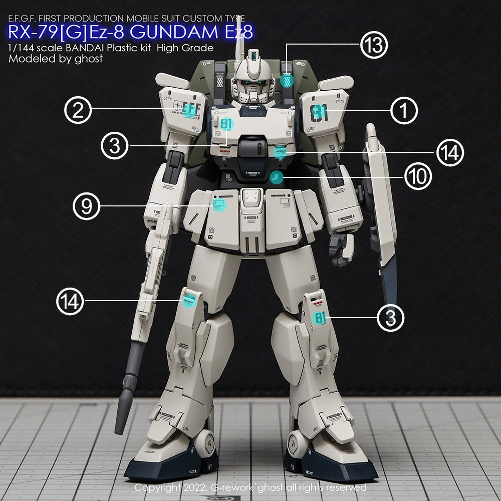 G-REWORK Decal H155 HGUC Gundam Ez8 – Gundam Planet