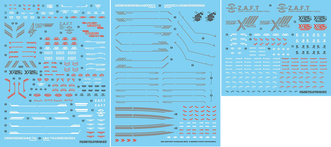 G-REWORK Decal M101 MG Destiny Gundam - Box image