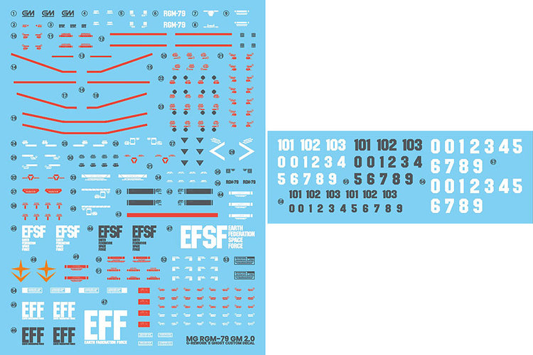 G-REWORK Decal M118 MG RGM-79 GM Ver 2.0 - Box image