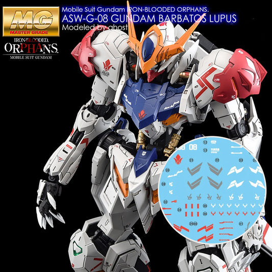 G-REWORK Decal M225 MG Gundam Barbatos Lupus Base, Thumbnail