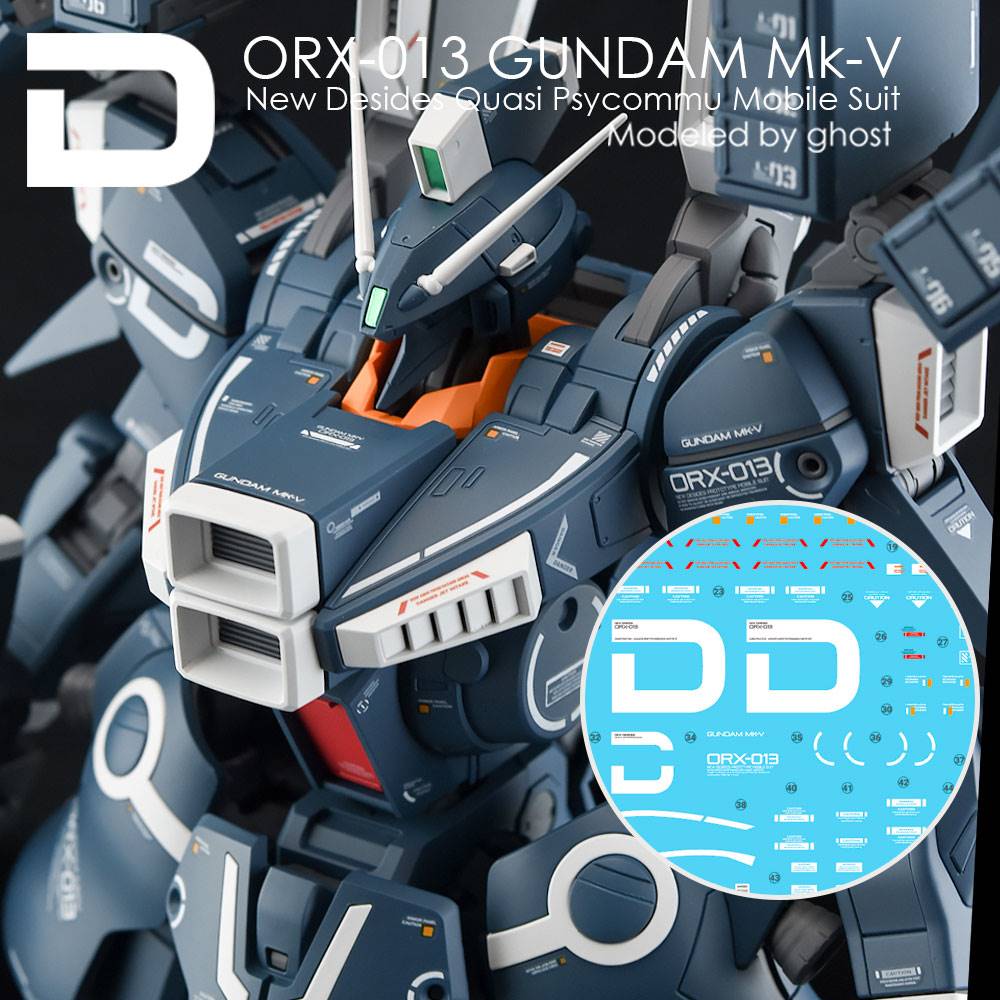 G-REWORK Decal MG Gundam Mk-V Water Decal – Gundam Planet