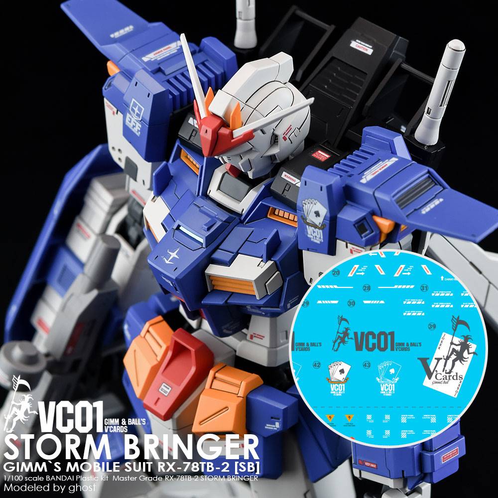 G-REWORK Decal MG Gundam Stormbringer Water Decal – Gundam Planet
