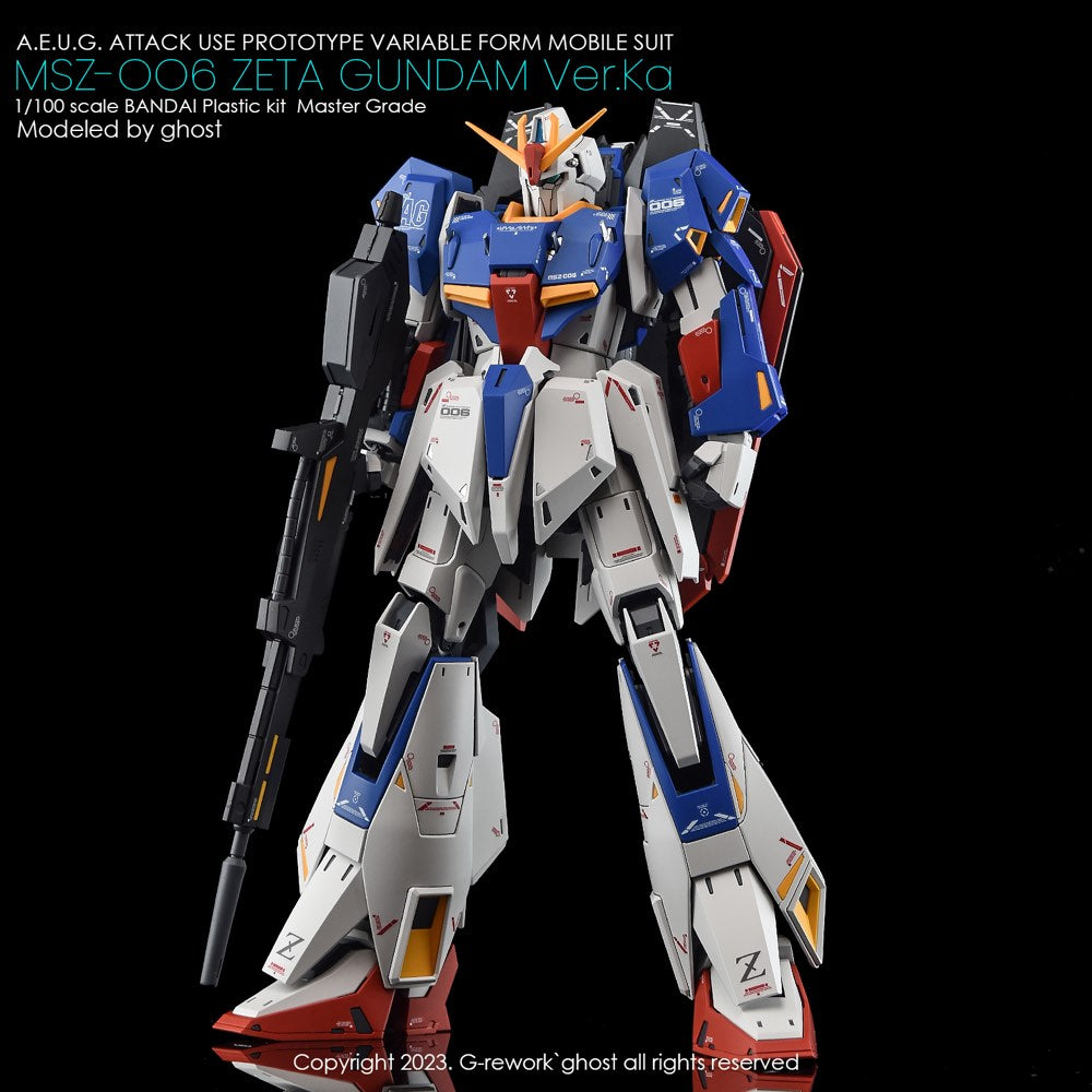 G-REWORK Decal MG Zeta Gundam Ver.Ka Water Decal – Gundam Planet