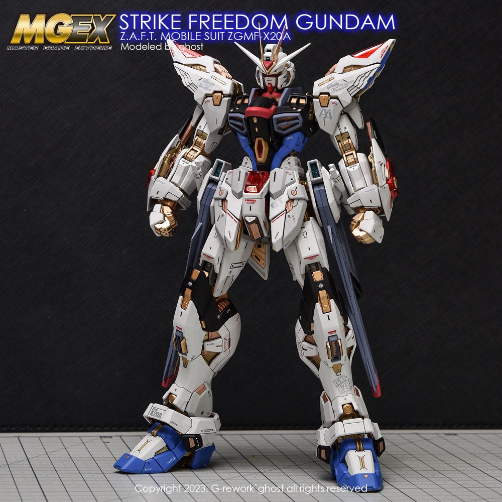 G-REWORK Decal MGEX Strike Freedom Gundam Water Decal – Gundam Planet