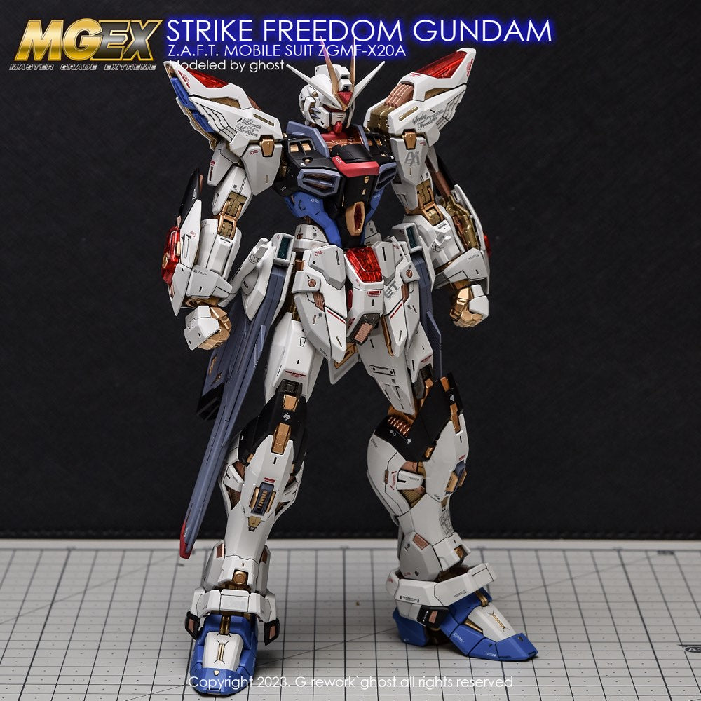 G-REWORK Decal MGEX Strike Freedom Gundam Water Decal – Gundam Planet