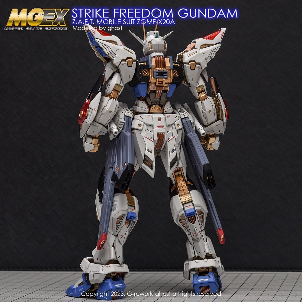 G-REWORK Decal MGEX Strike Freedom Gundam Water Decal – Gundam Planet