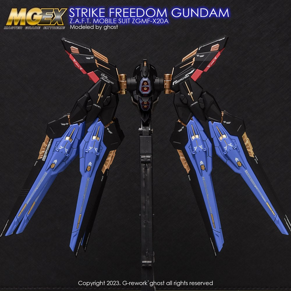 G-REWORK Decal MGEX Strike Freedom Gundam Water Decal – Gundam Planet