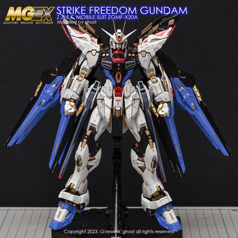 G-REWORK Decal MGEX Strike Freedom Gundam Water Decal – Gundam Planet