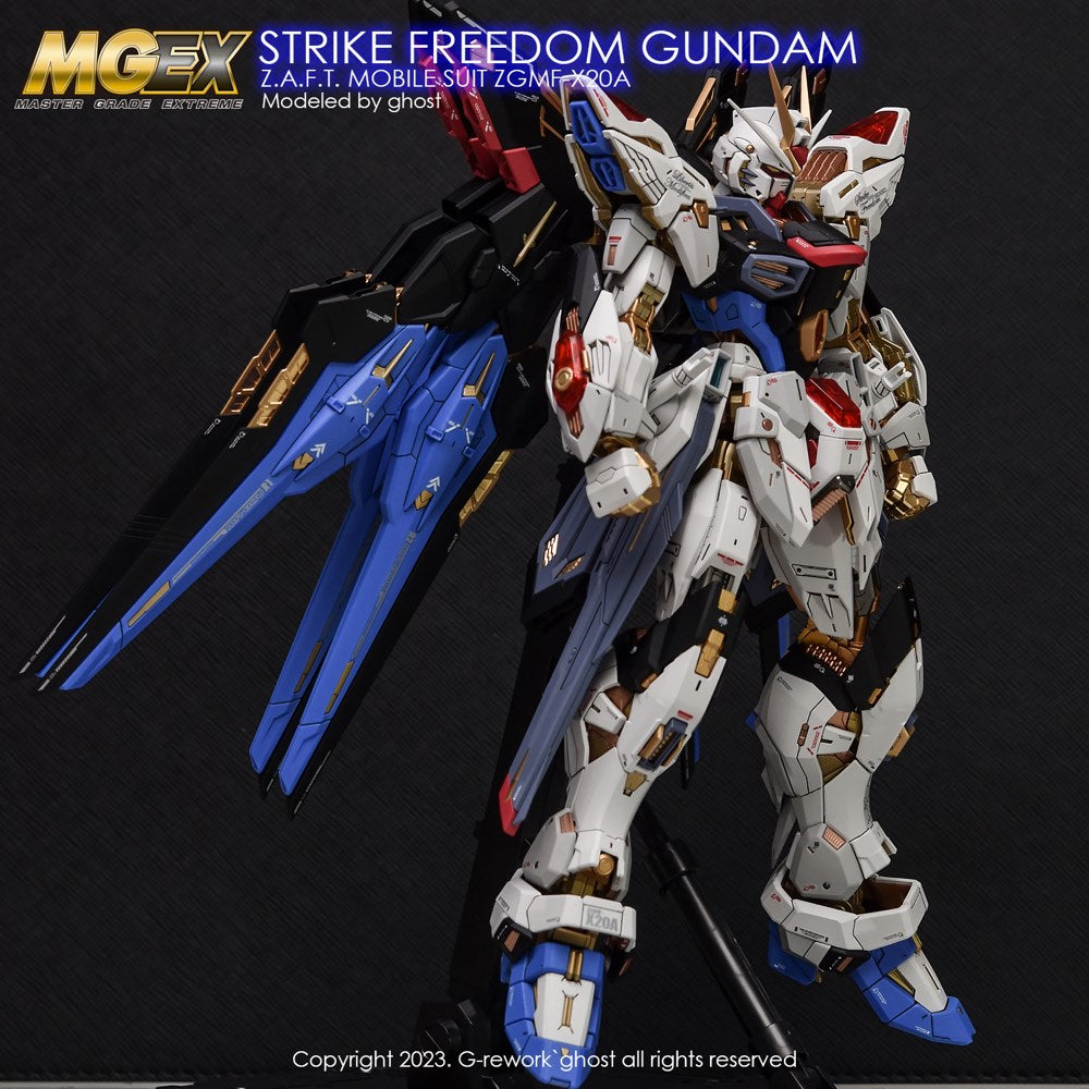 G-REWORK Decal MGEX Strike Freedom Gundam Water Decal – Gundam Planet