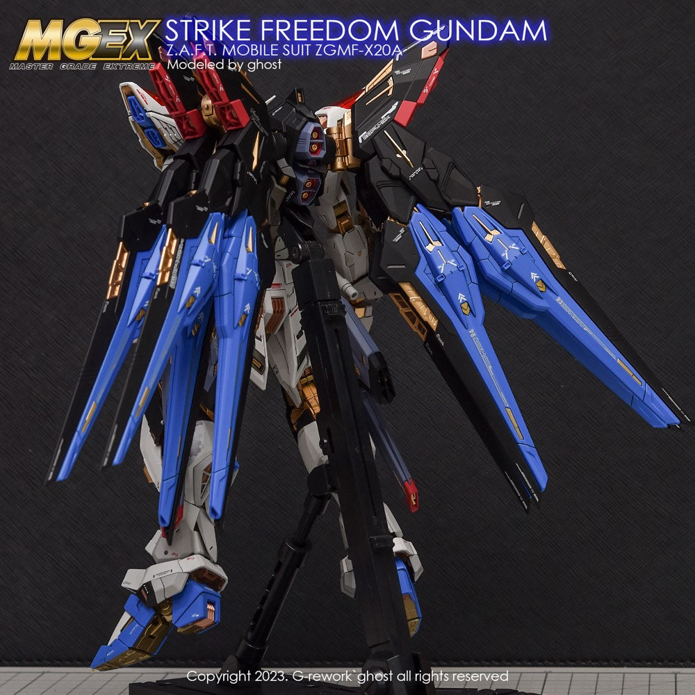G-REWORK Decal MGEX Strike Freedom Gundam Water Decal – Gundam Planet