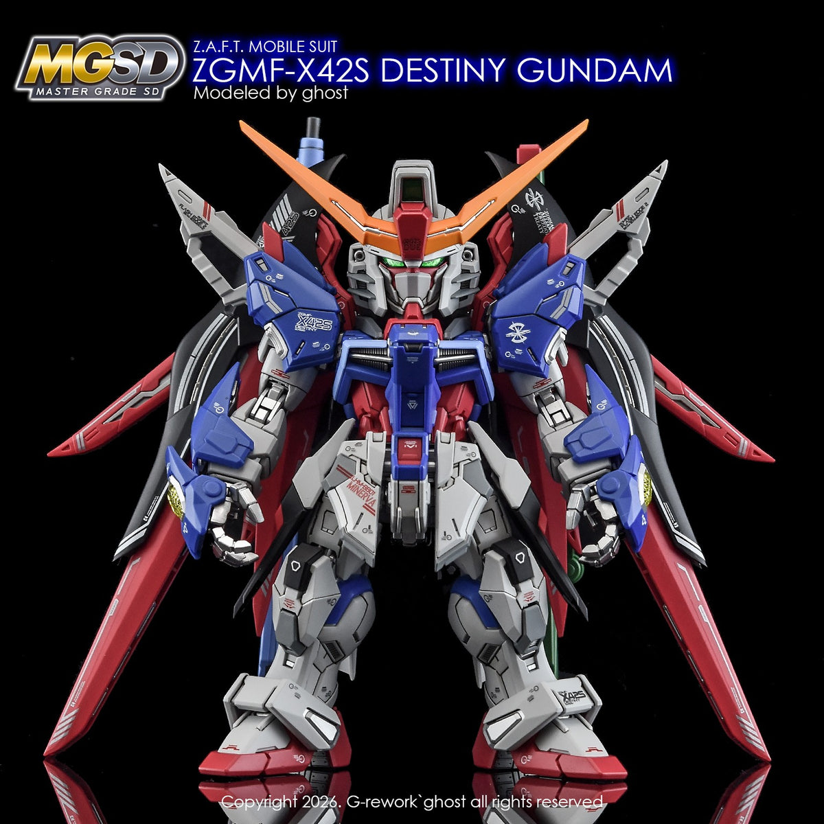 G-REWORK Decal MS05 MGSD Destiny Gundam