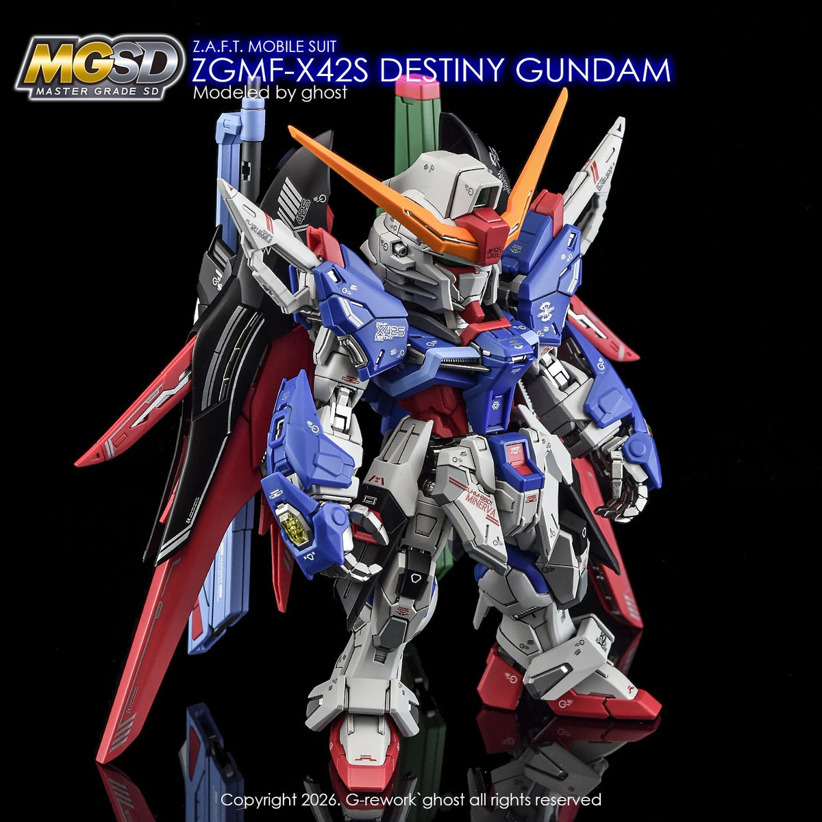 G-REWORK Decal MS05 MGSD Destiny Gundam