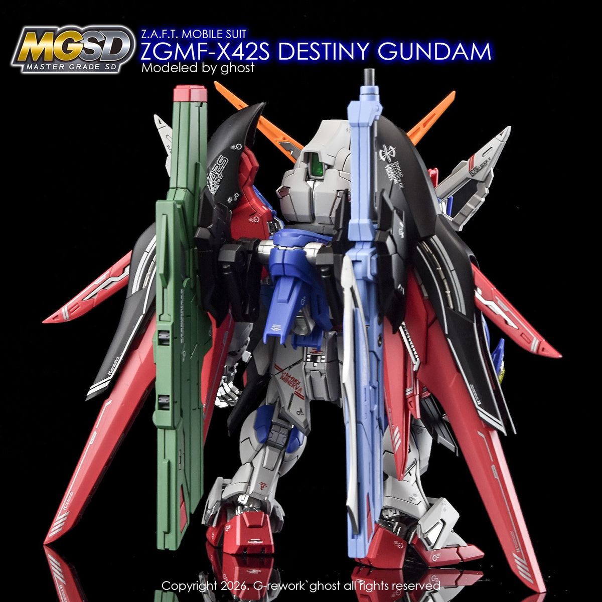 G-REWORK Decal MS05 MGSD Destiny Gundam