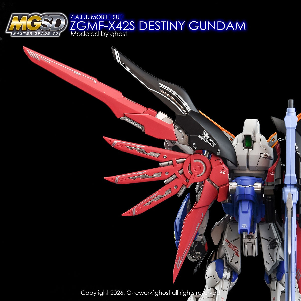 G-REWORK Decal MS05 MGSD Destiny Gundam