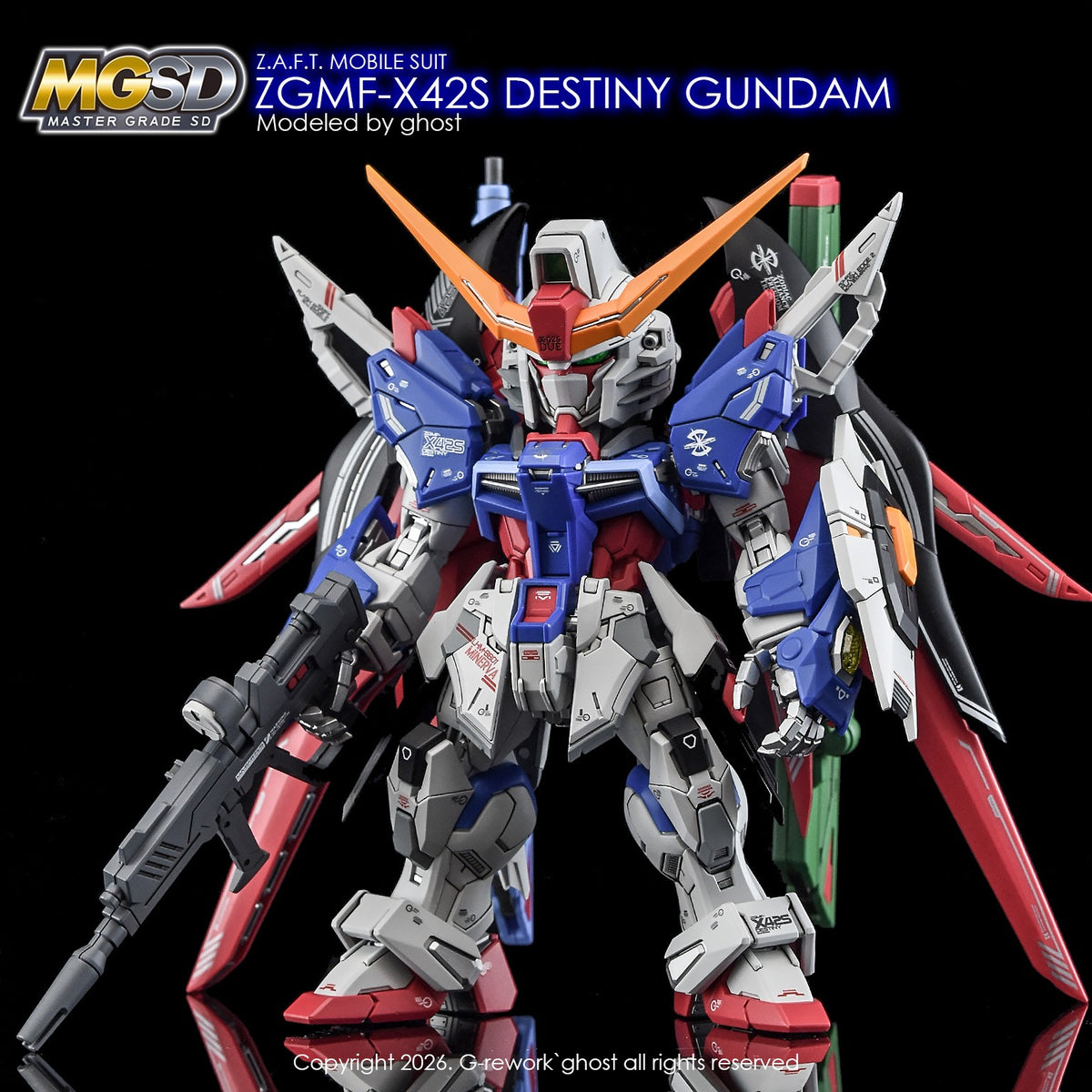 G-REWORK Decal MS05 MGSD Destiny Gundam