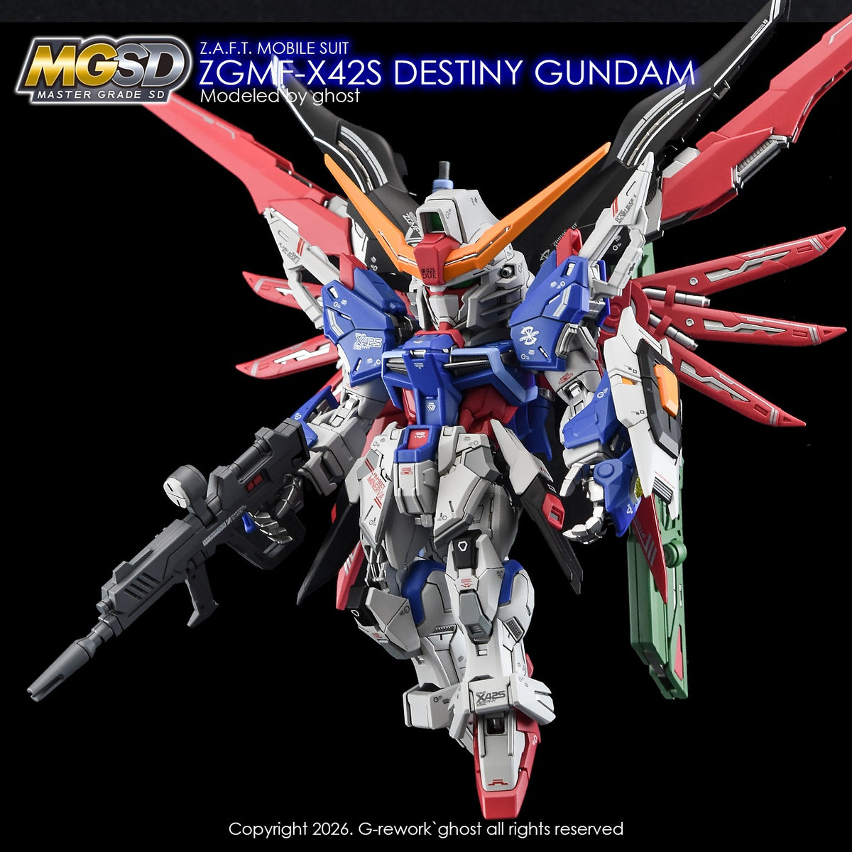 G-REWORK Decal MS05 MGSD Destiny Gundam