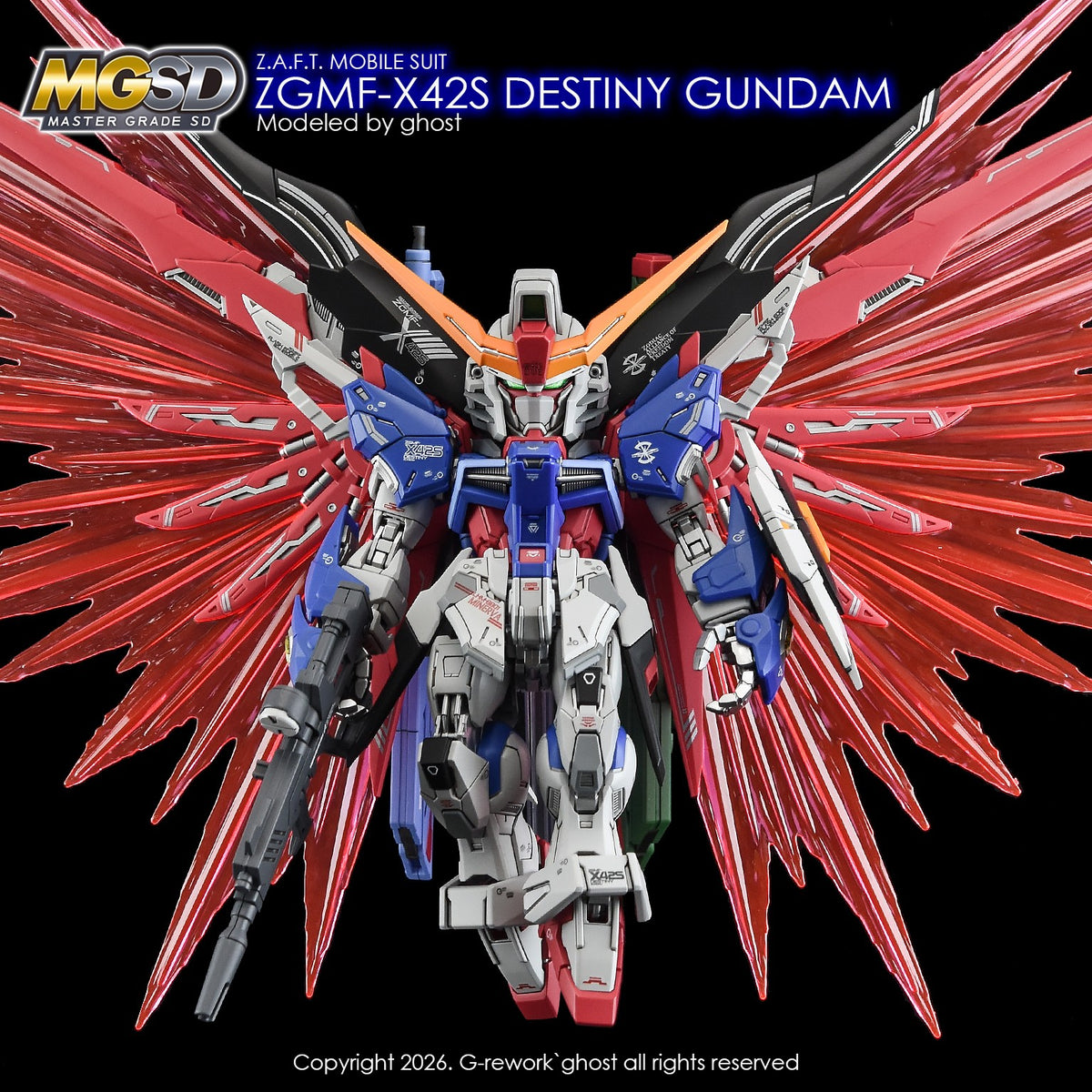 G-REWORK Decal MS05 MGSD Destiny Gundam
