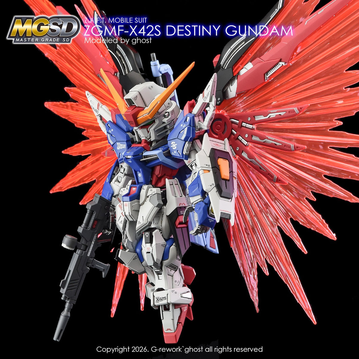 G-REWORK Decal MS05 MGSD Destiny Gundam