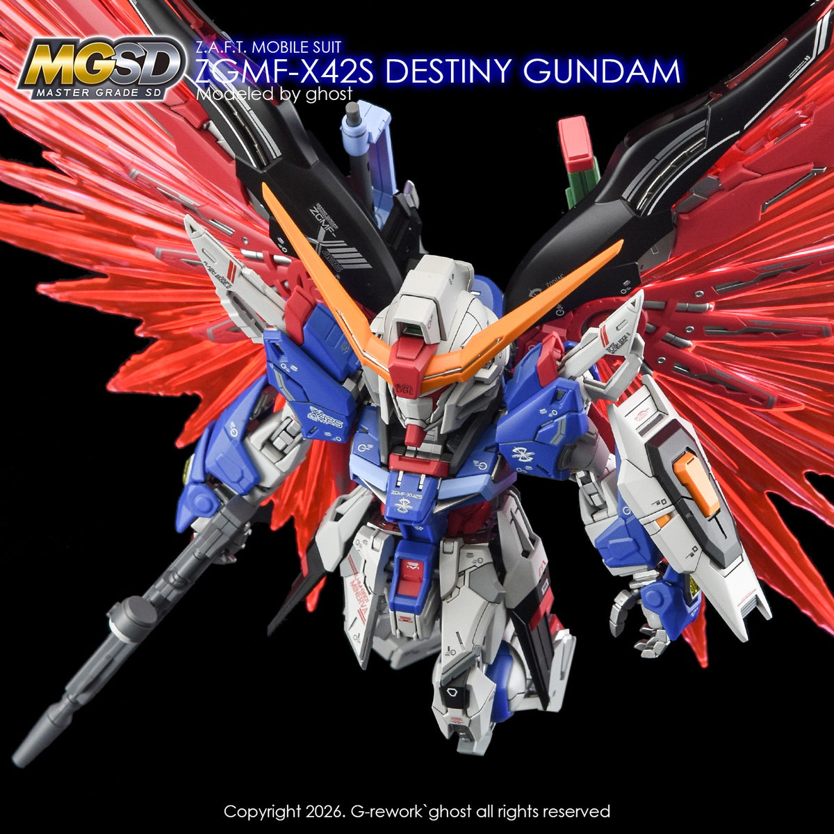 G-REWORK Decal MS05 MGSD Destiny Gundam