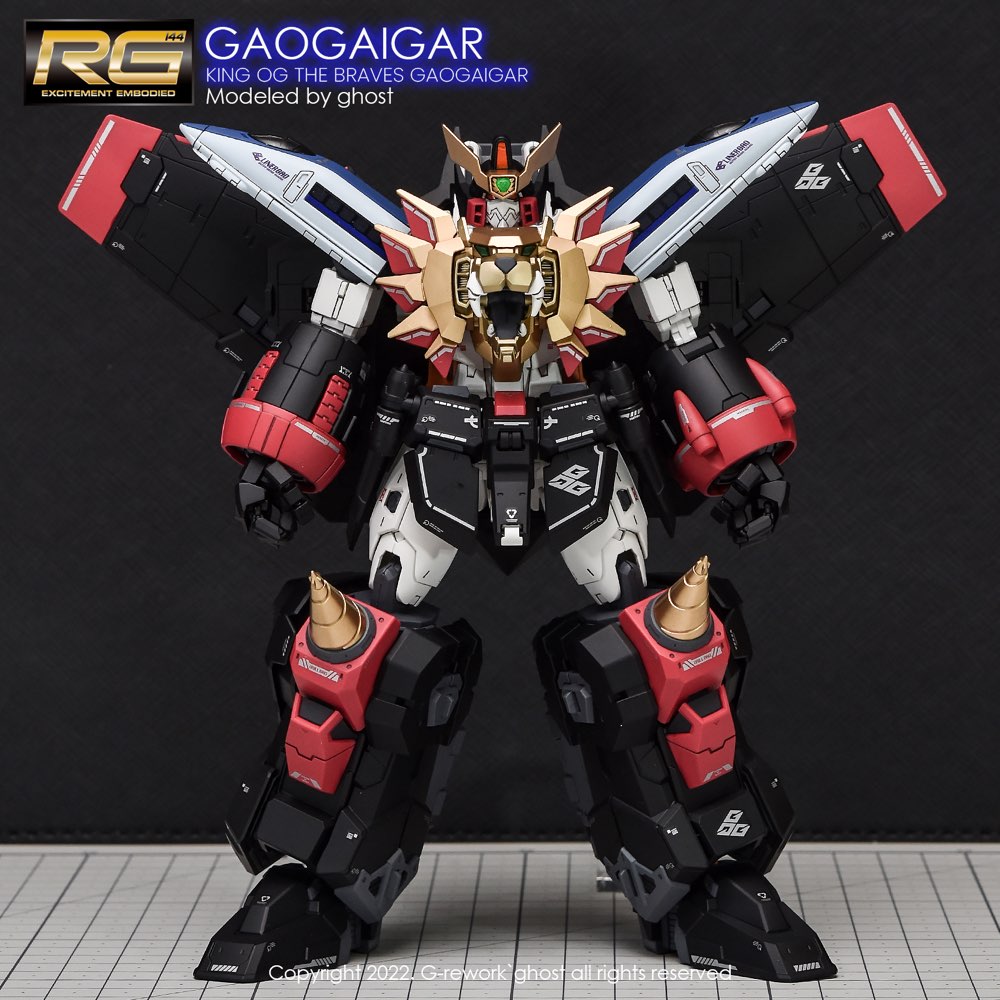 G-REWORK Decal RG-G01 RG Gao Gai Gar – Gundam Planet