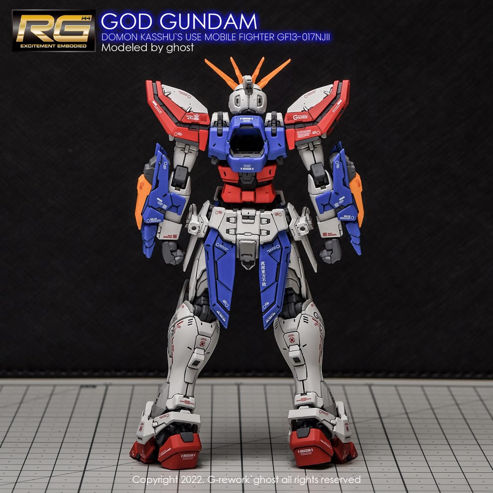 G-REWORK Decal RG God Gundam – Gundam Planet