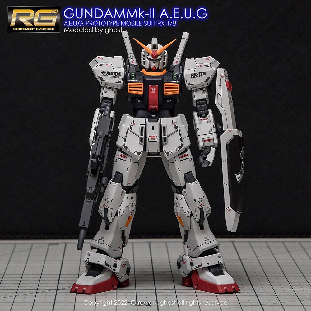 G-REWORK Decal RG Gundam Mk-II AEUG Water Decal – Gundam Planet