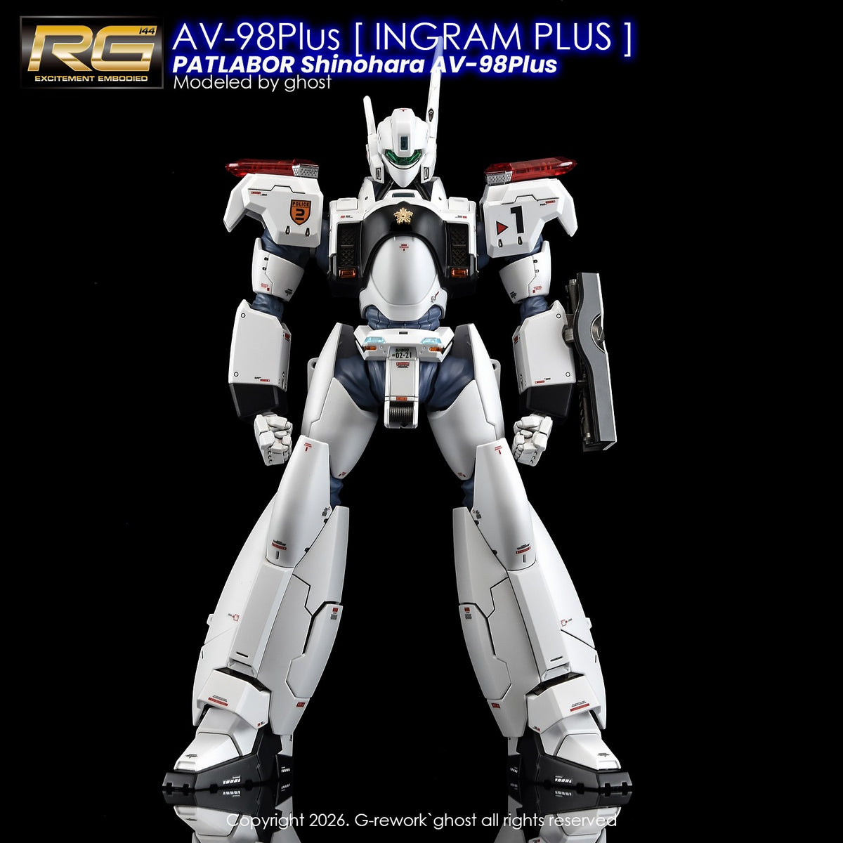 G-REWORK Decal RG-P01 RG AV-98Plus Ingram Plus