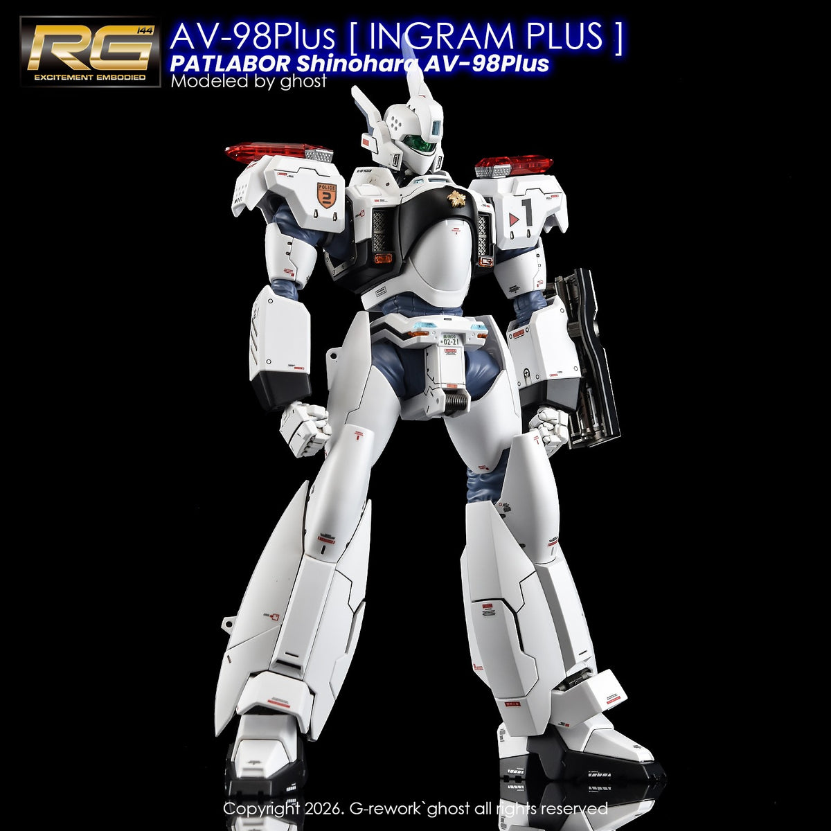 G-REWORK Decal RG-P01 RG AV-98Plus Ingram Plus