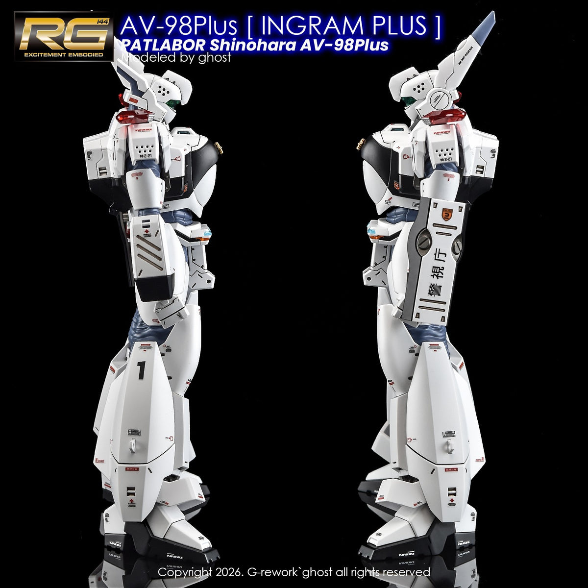 G-REWORK Decal RG-P01 RG AV-98Plus Ingram Plus