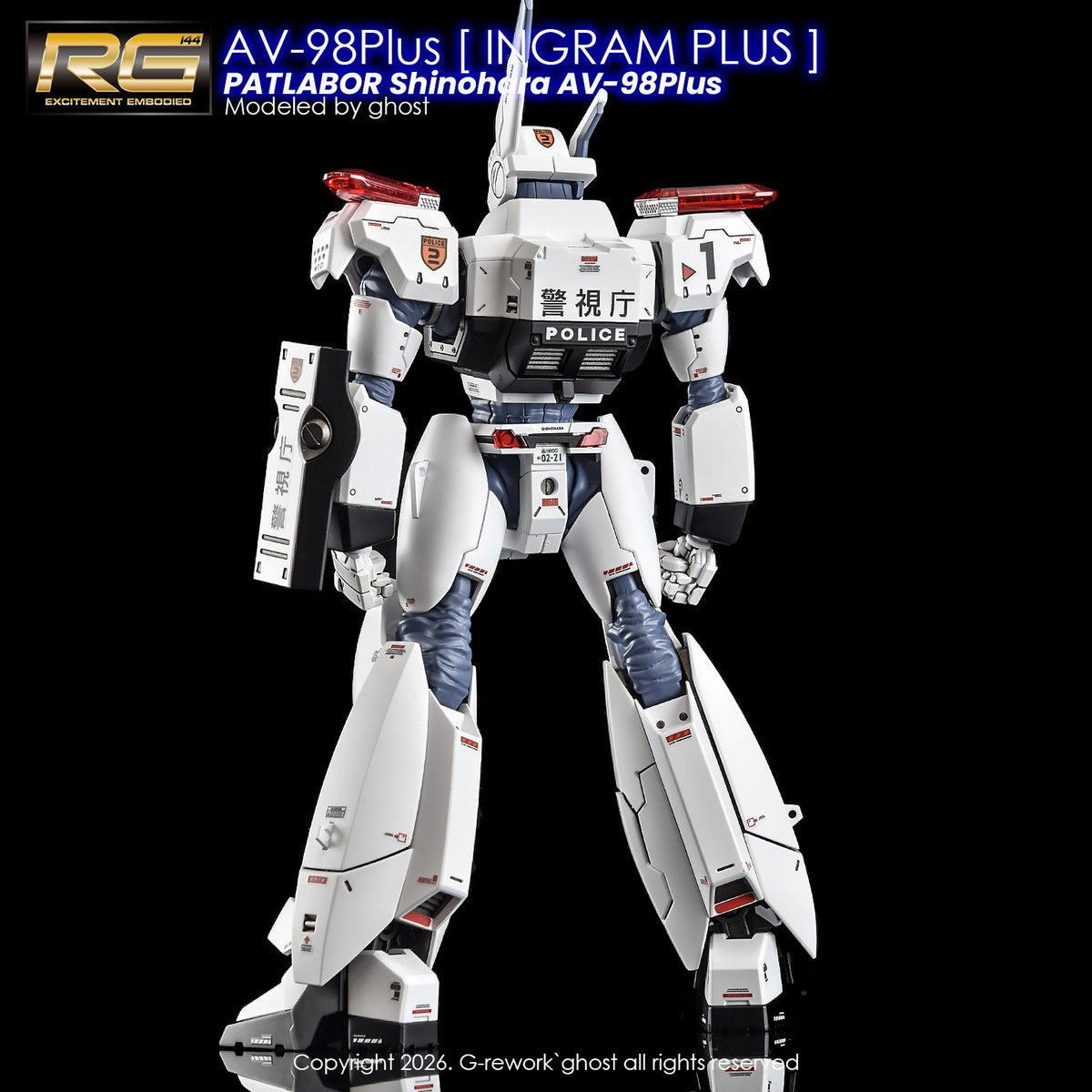 G-REWORK Decal RG-P01 RG AV-98Plus Ingram Plus
