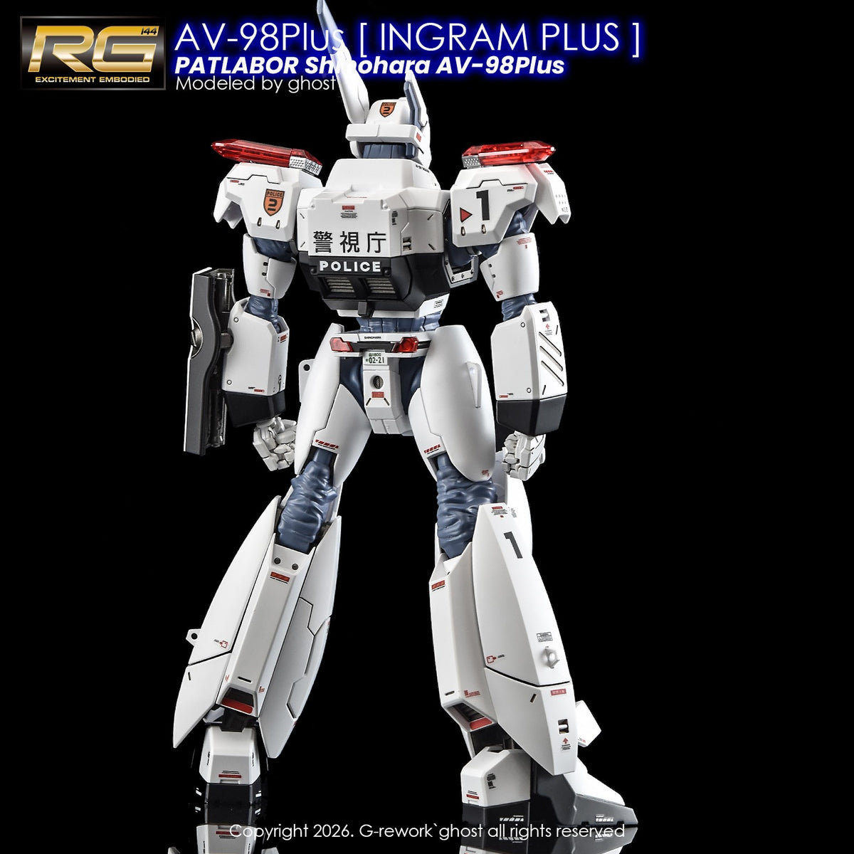 G-REWORK Decal RG-P01 RG AV-98Plus Ingram Plus