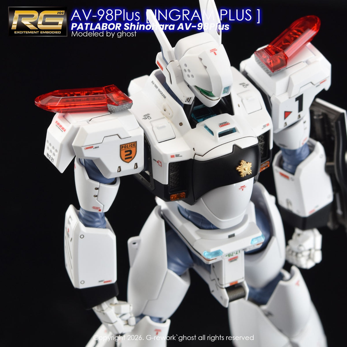 G-REWORK Decal RG-P01 RG AV-98Plus Ingram Plus