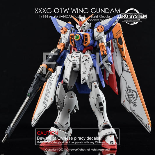 G-REWORK Decal RG35 RG Wing Gundam TV Ver.