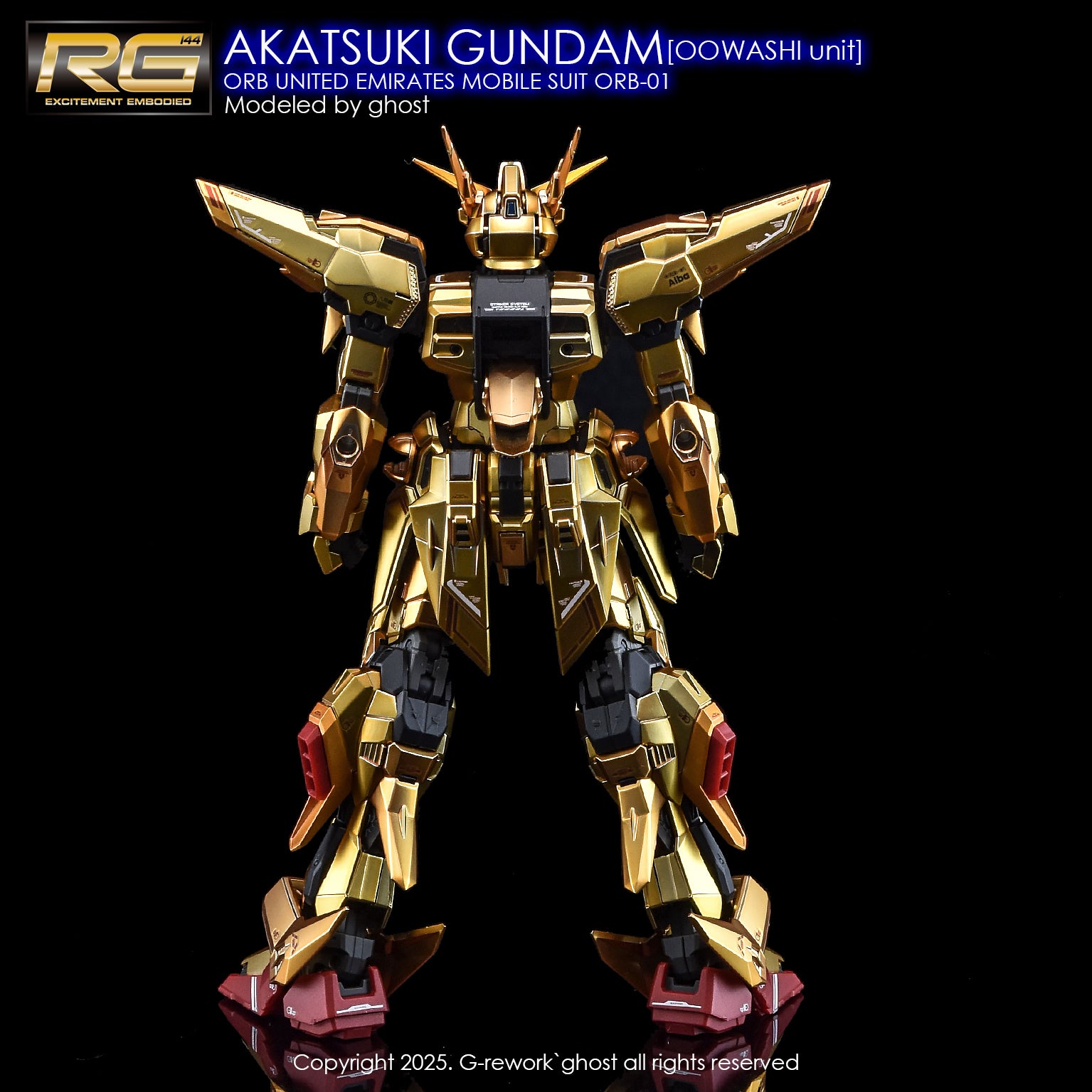 G-REWORK Decal RG41 RG Oowashi Akatsuki Gundam – Gundam Planet