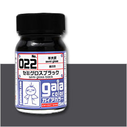 G022 Gaia Semi-Gloss Black