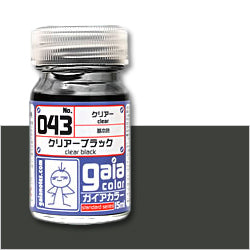 G043 Gaia Clear Black