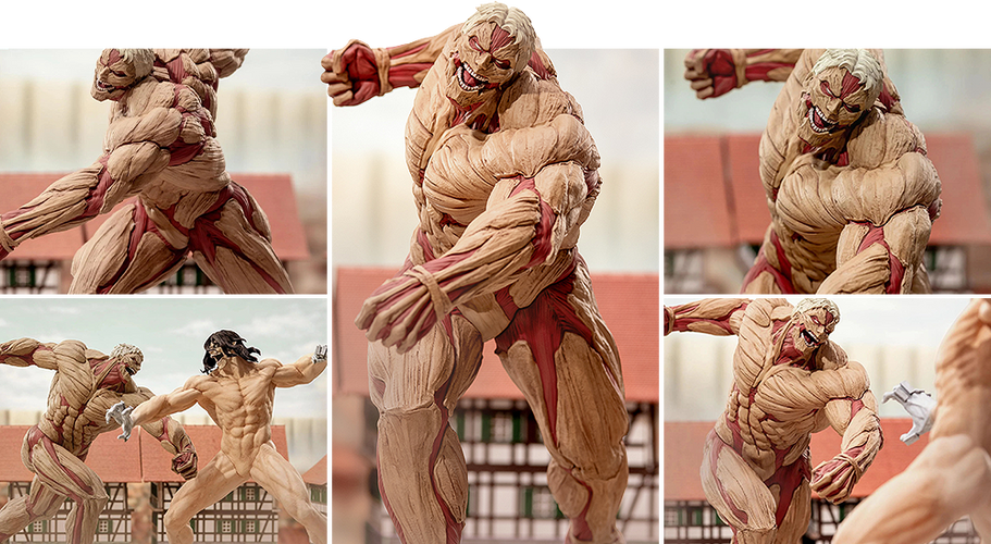 GigantiX: Reiner Braun Armored Titan Ver. (Attack on Titan) - Box image