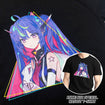 Gundam Planet Anime NYC 2024 Rise-chan T-Shirt Thumbnail, Base
