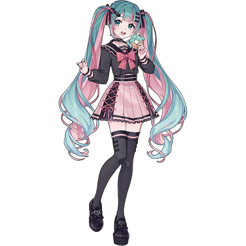 Hatsune Miku Sweet School Life Figure Bitter & Sweet Ver. - Box image