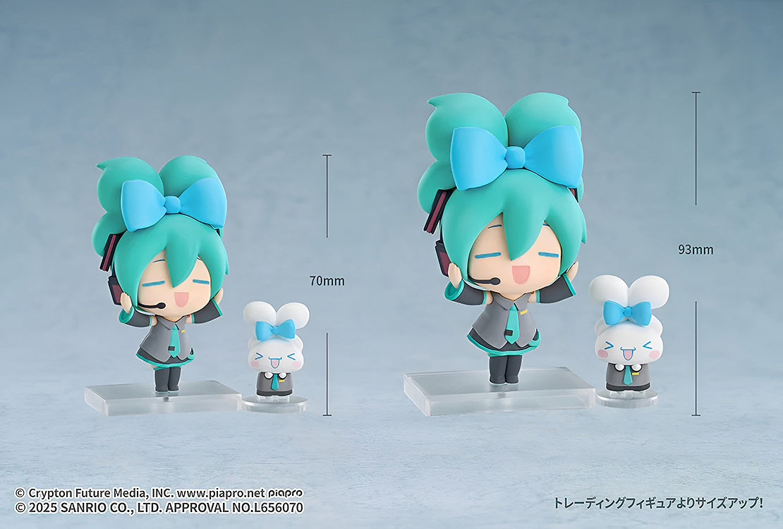 Hatsune Miku x Cinnamoroll Chibi Figure