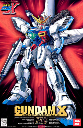 HG 1/100 Gundam X - Box image