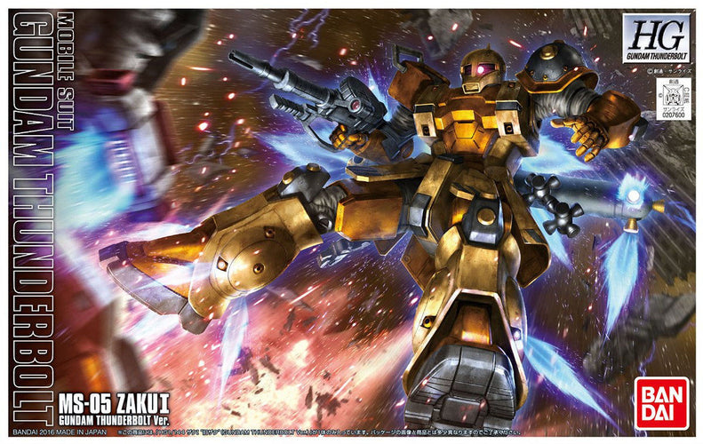 HG MS-05B Zaku I (Gundam Thunderbolt Anime Ver.) - Box image