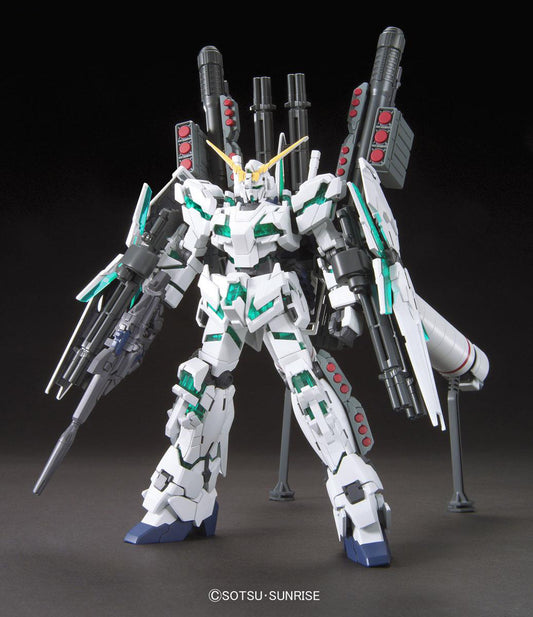 HGUC RX-0 Full Armor Unicorn Gundam (Destroy Mode) Green Color Ver.